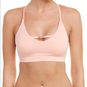 Nike JDI light pink sports bra
